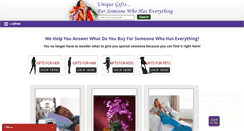 Desktop Screenshot of forsomeonewhohaseverything.com